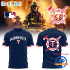 Minnesota Twins x Firefighter Appreciation Night 2025 Hoodie T-Shirt