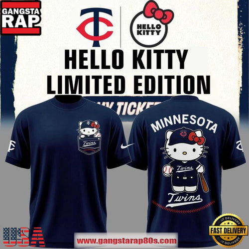 Minnesota Twins x Hello Kitty Night 2026 Limited Edition T Shirt