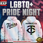 Minnesota Twins x LGBTQ+ Pride Night 2026 New Edition Hoodie T-Shirt