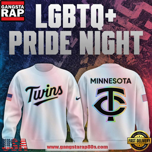 Minnesota Twins x LGBTQ+ Pride Night 2026 New Edition Hoodie T-Shirt