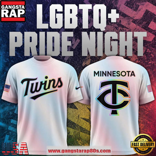 Minnesota Twins x LGBTQ+ Pride Night 2026 New Edition T Shirt
