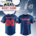 Minnesota Twins x Mickey Night Game Personalized Baseball Jersey