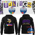 Minnesota Vikings 2025 Dublin and London Vikings Hoodie Shirt