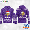 Minnesota Vikings 2025 Reindeer Football Christmas New Hoodie Shirt