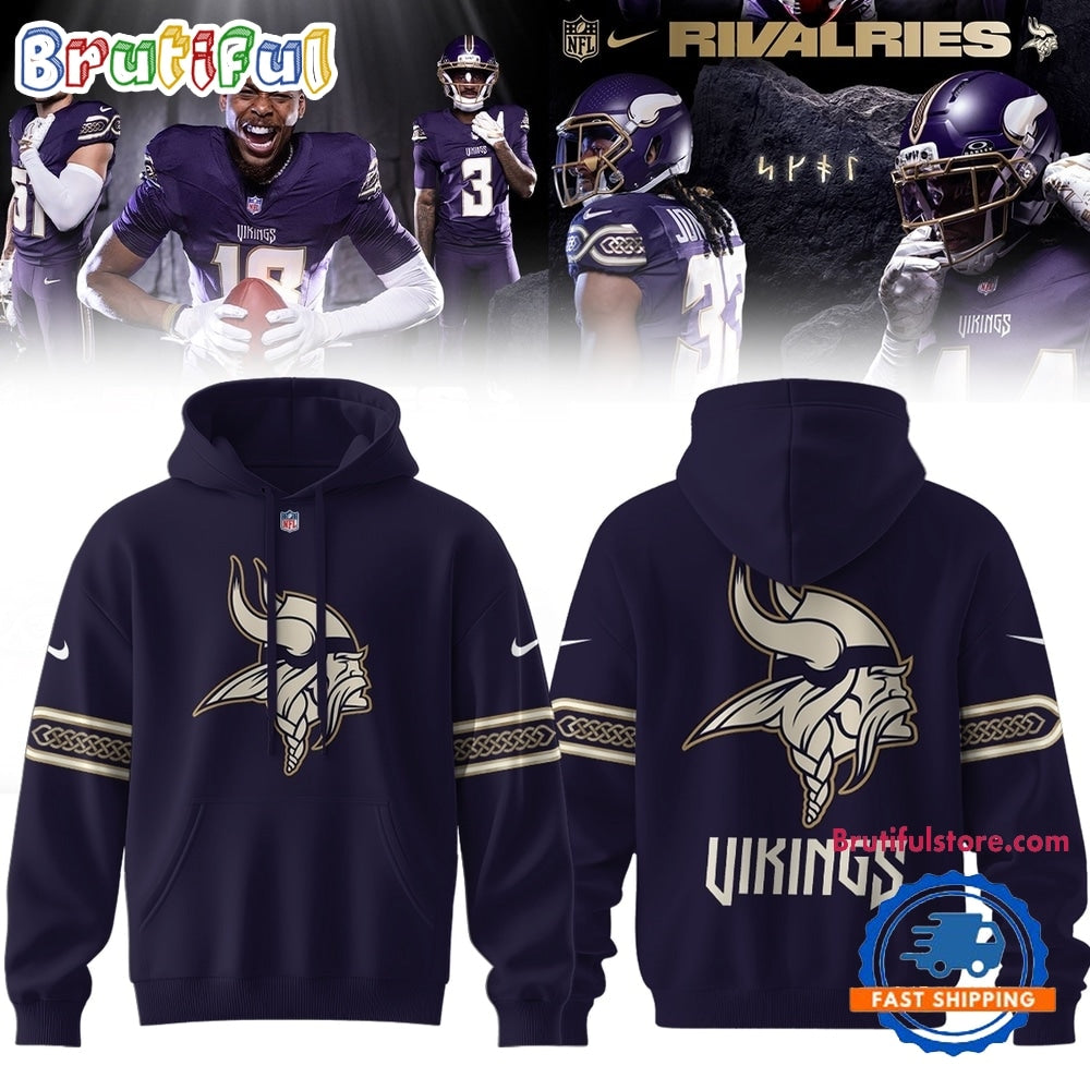 Minnesota Vikings 2026 27 NFL Season New Uniform Hoodie Shirt