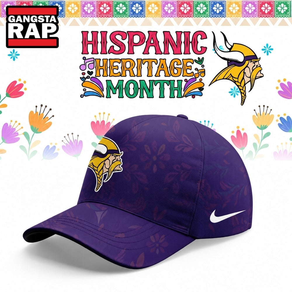 Minnesota Vikings 2026 Hispanic Heritage Month Limited Cap