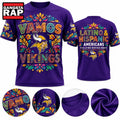 Minnesota Vikings 2026 Latino Heritage Month Graphic T Shirt