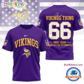 Minnesota Vikings 2026 NFL Legacy Limited Edition 3D Shirt