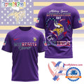 Minnesota Vikings 2026 NFL Military Spouse Appreciation Day 3D Shirt