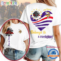 Minnesota Vikings 2026 NFL My Heart Belongs To A Firefighter Unisex T Shirt