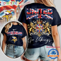 Minnesota Vikings 2026 NFL United Kingdom Unisex 3D Shirt
