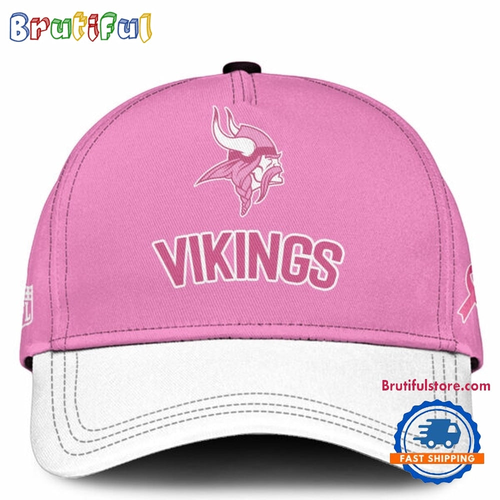 Minnesota Vikings 2026 x Breast Health Awareness Night Limited Edition Cap