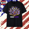 Minnesota Vikings Greats Signatures Vintage Football Graphic T Shirt