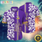 Minnesota Vikings Hawaii Shirt Flower Exotic Island Fashion