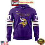 Minnesota Vikings Jim Marshall Memories All Over Print T-Shirt Hoodie