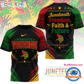 Minnesota Vikings NFL Juneteeth Freedom Faith & Future 2026 Limited 3D Shirt