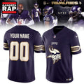 Minnesota Vikings NFL Rivalries 2026 Custom Name And Number Football Jersey