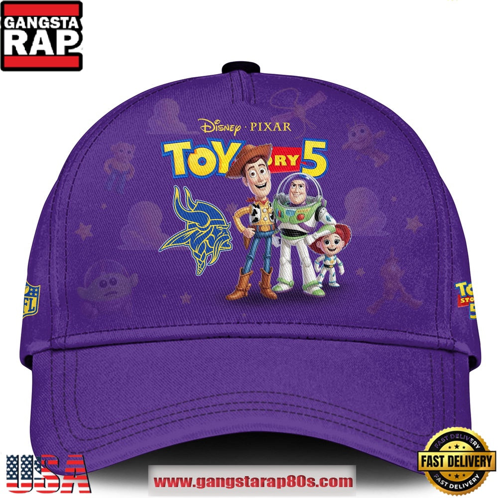 Minnesota Vikings NFL x Toy Story 5 Limited Edition Cap Hats