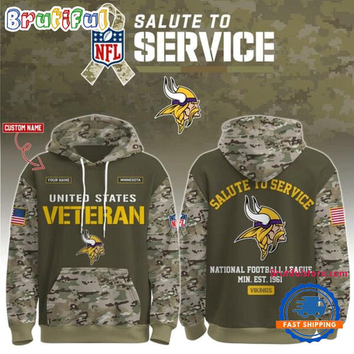 Minnesota Vikings Veteran 2025 NFL Veteran Birthday Limited Edition Hoodie Shirt