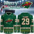 Minnesota Wild 2025 Christmas Hockey Jersey
