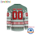 Minnesota Wild 2025 NHL Christmas Personalized Hockey Jersey Design