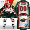Minnesota Wild 25th Anniversary Special Edition Hockey Jersey