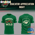 Minnesota Wild Educators Appreciation Night 2025 3D Shirt