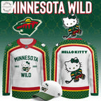 Minnesota Wild x 2025 Hello Kitty Night Hockey Jersey
