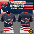 Minnesota Wild Military Appreciation 2026 3D T-Shirt