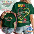 Minnesota Wild NHL Nurse Appreciation Juneteenth Unisex 3D Shirt