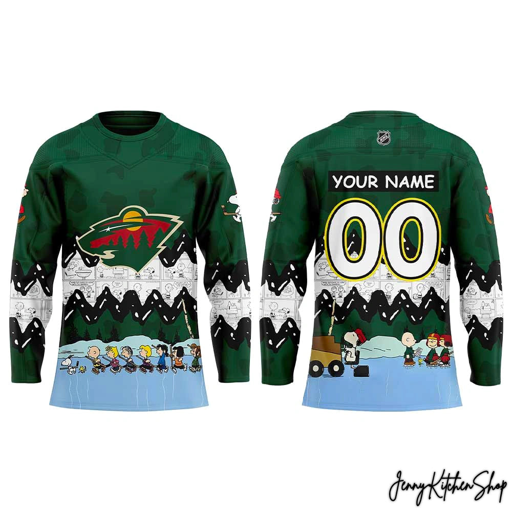 Minnesota Wild Peanuts Night 2026 Hockey Jersey