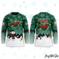Minnesota Wild Peanuts Winter Hockey Jersey