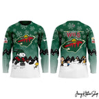 Minnesota Wild Peanuts Winter Hockey Jersey