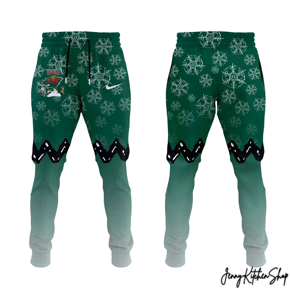 Minnesota Wild Peanuts Winter Hockey Jersey