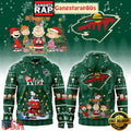 Minnesota Wild Snoopy Christmas 2025 Unisex Hoodie