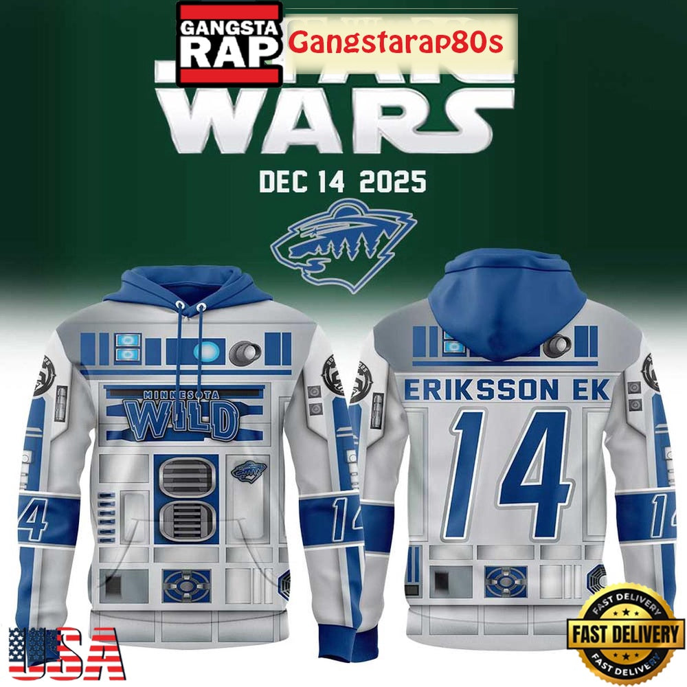 Minnesota Wild Star Wars Night 2025 Limited Edition Hoodie