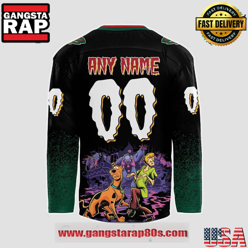 Minnesota Wild x Scooby-Doo Night 2025 Custom Hockey Jersey