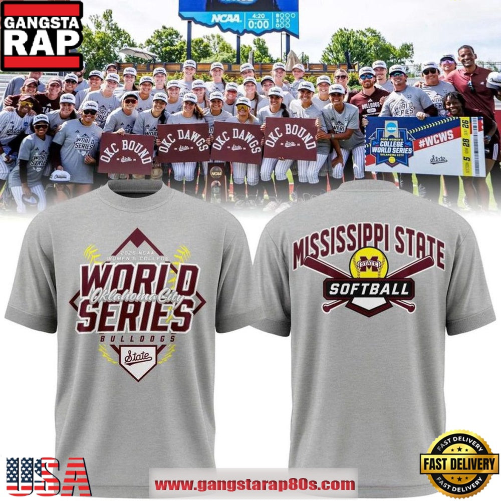 Mississippi State Softball 2026 Women’s College World Series Unisex T-Shirt
