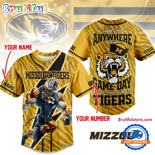 Missouri Tigers 2025 NCAA Game Day Jersey Shirt