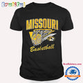Missouri Tigers Throwback Basketball T Shirt