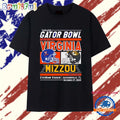 Missouri Tigers vs Virginia Cavaliers 2025 TaxSlayer Gator Bowl head to head T Shirt