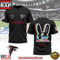 Atlanta Falcons x Bad Bunny Super Bowl LX 2026 All Over Print Shirt