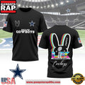 Dallas Cowboys x Bad Bunny Super Bowl LX 2026 All Over Print Shirt