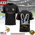 Minnesota Vikings x Bad Bunny Super Bowl LX 2026 All Over Print Shirt