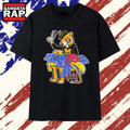 Mizzou Tigers Mascot Spanking Kansas Jayhawk T Shirt