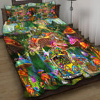 Hippie Quilt Bedding Set - Color & Spirit Bedroom Quilt