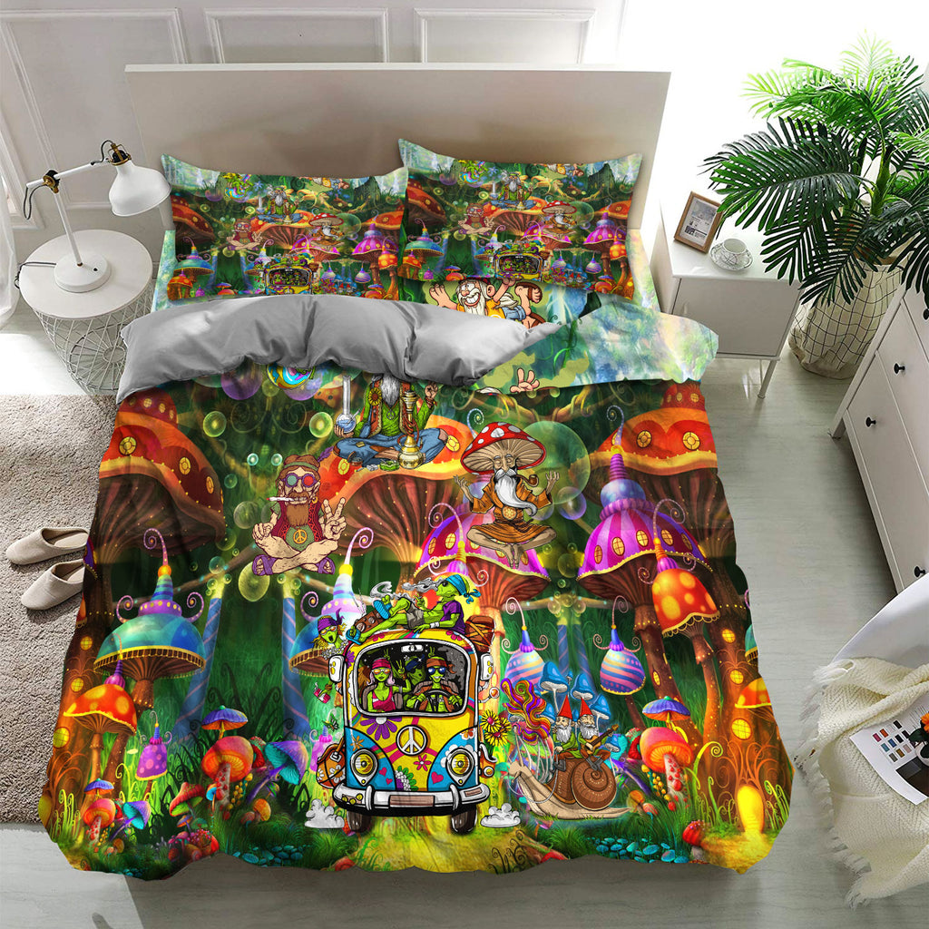 Hippie Quilt Bedding Set - Color & Spirit Bedroom Quilt