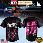 MLB All Team x AJ Lee Live Bites Back Baseball Jersey Shirt