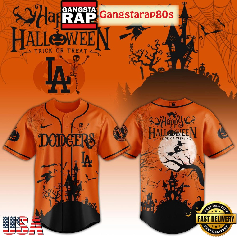 MLB All Team x Happy Halloween Trick Or Treat 2025 Baseball Jersey