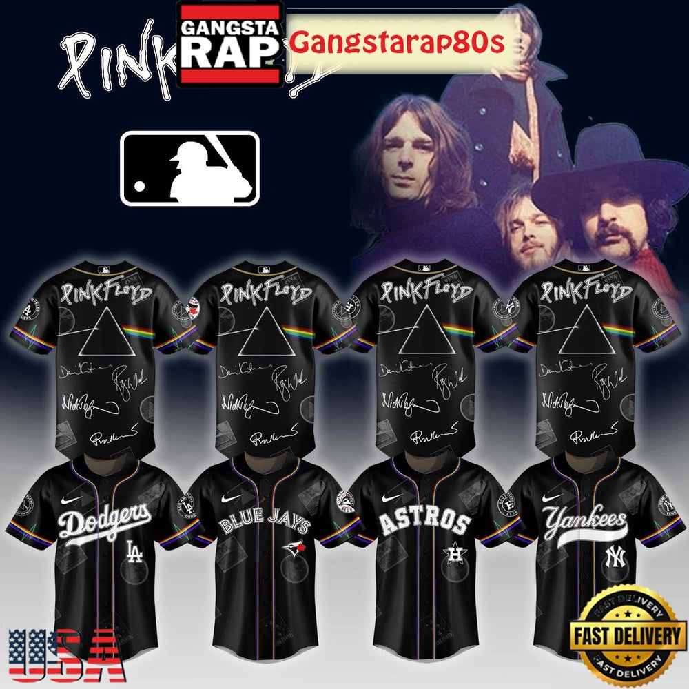 MLB All Team x Pink Floyd 2025 Special Baseball Jersey